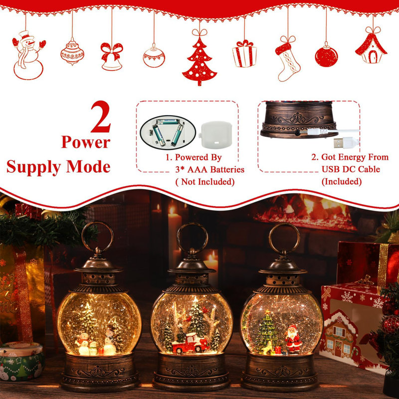 Battery operated christmas lanterns on sale